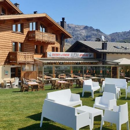 Alpino Lodge Bivio Livigno Eksteriør billede