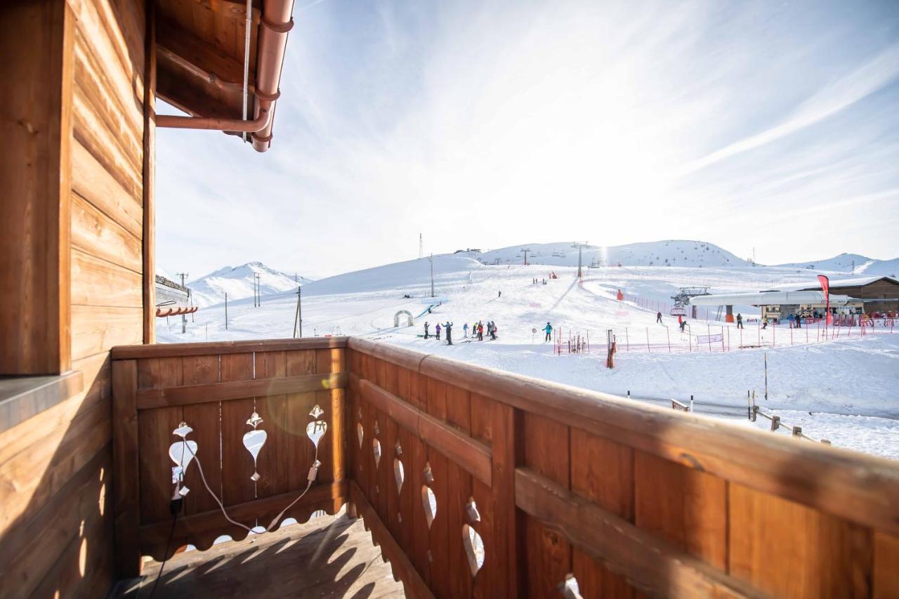 Alpino Lodge Bivio Livigno Eksteriør billede