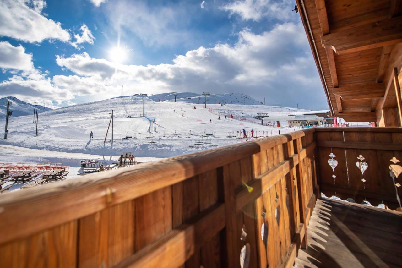 Alpino Lodge Bivio Livigno Eksteriør billede
