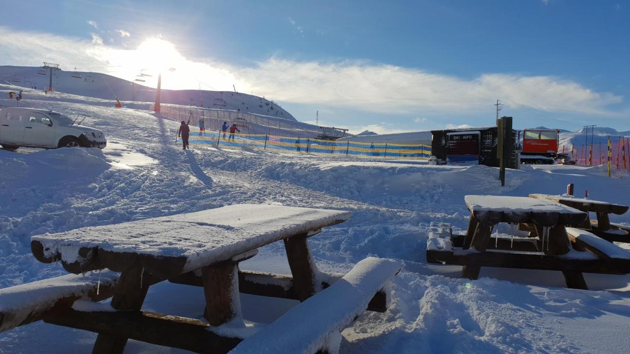 Alpino Lodge Bivio Livigno Eksteriør billede