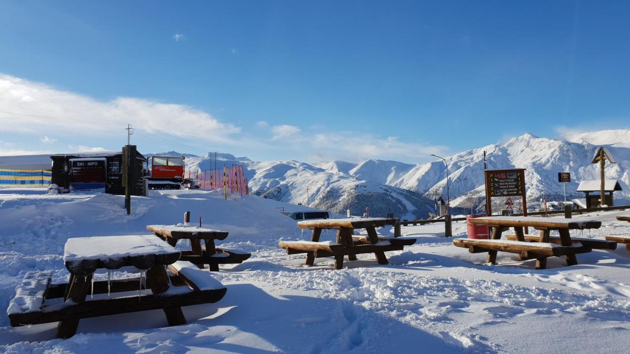 Alpino Lodge Bivio Livigno Eksteriør billede