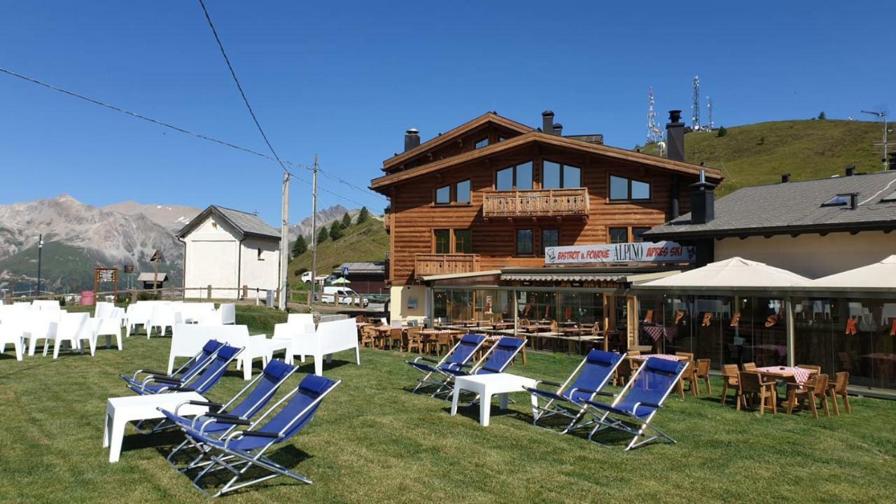 Alpino Lodge Bivio Livigno Eksteriør billede