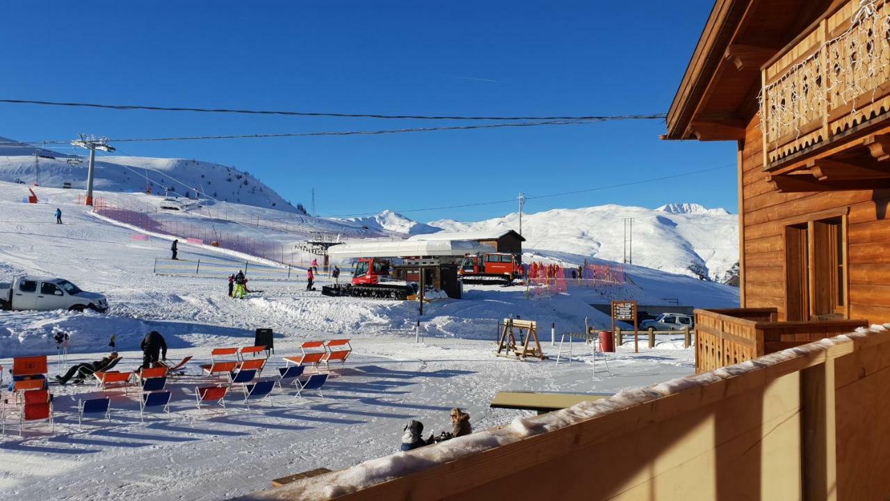 Alpino Lodge Bivio Livigno Eksteriør billede