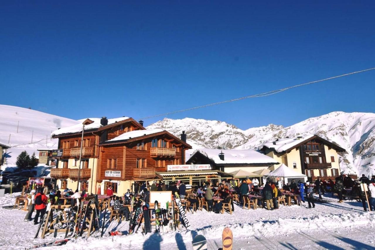 Alpino Lodge Bivio Livigno Eksteriør billede